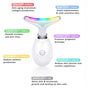 3 Colors/7 Colors Face Neck Massager Facial Lift Three Light Modes Electric Skin Tightening Device LED Beauty Instrument