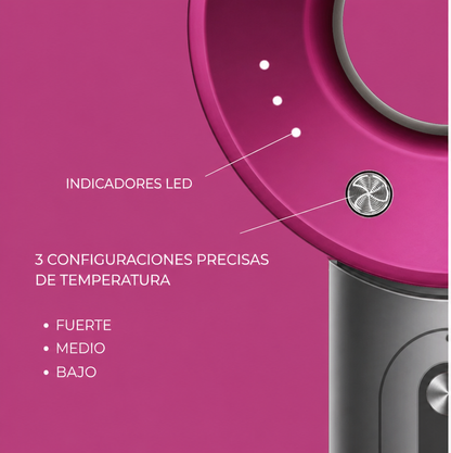 Luxivoa Secador Iónico con Accesorios