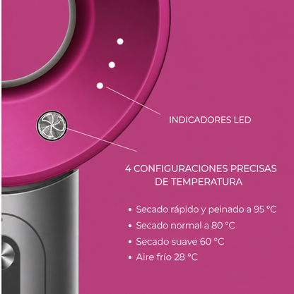 Luxivoa Secador Iónico con Accesorios